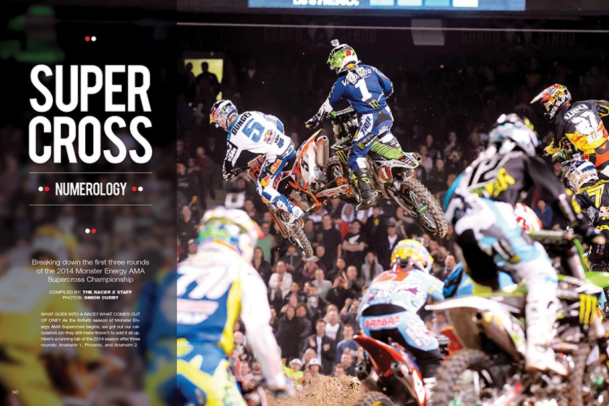 SUPERCROSS NUMEROLOGY 