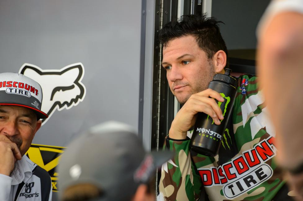 It looks like Chad Reed may give it a go this weekend. Stay tuned... 