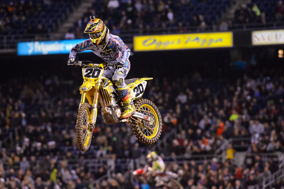 Broc Tickle had his best finish since Phoenix on Saturday. 