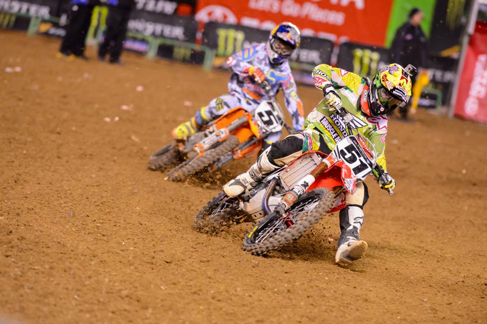 Barcia (51) and Dungey look to return to podium form in Dallas.  