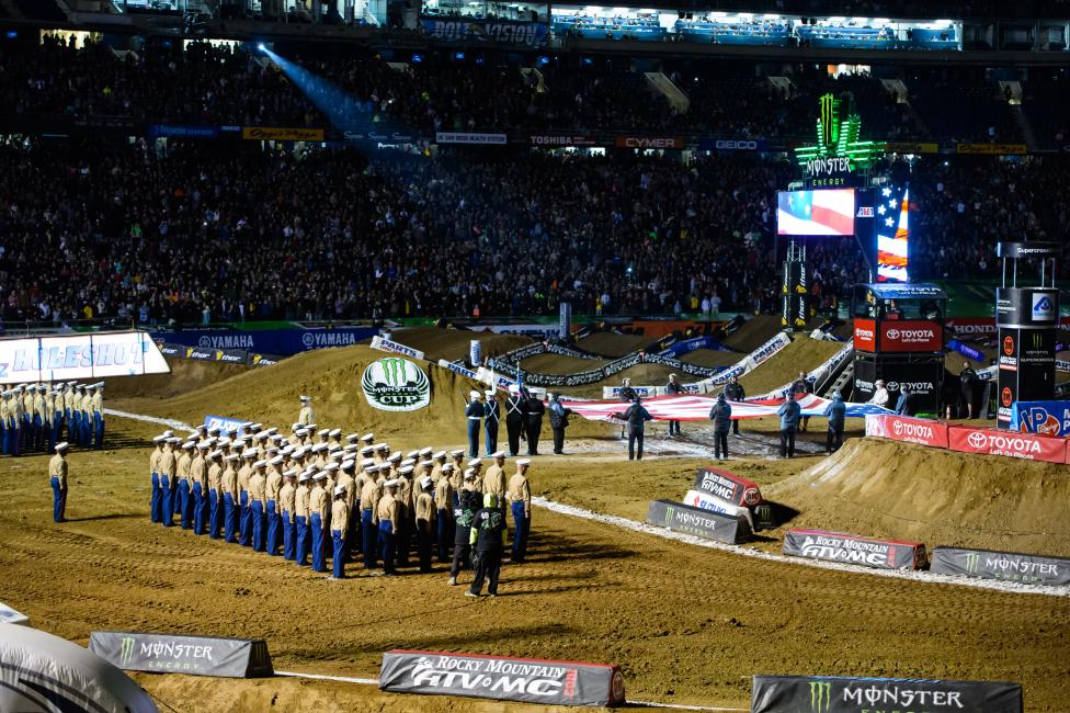 It was a special night for military in San Diego last weekend.  