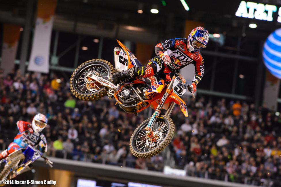 We had some fun talking about #angrydungey for a few weeks but he was his old consistent self in Dallas and took second. He also said he didn't know what #angrydunge was and wasn't ever trying to be overly aggressive--or angry--this year.