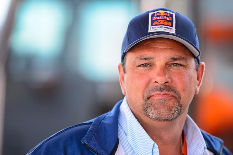 Troy Dungey, Ryan's dad, in Arlington, Texas, this past weekend.  