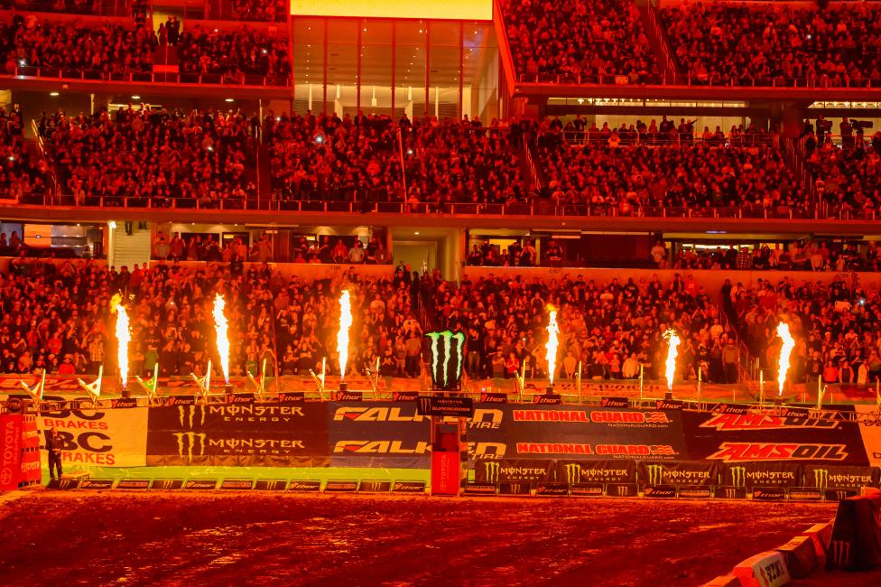Hell, fire and brimstone during opening ceremonies. Most of the day at the races is pretty much the exact opposite of this. 