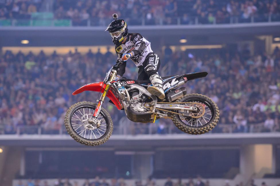 Vince Friese finished fourth at the opener. 