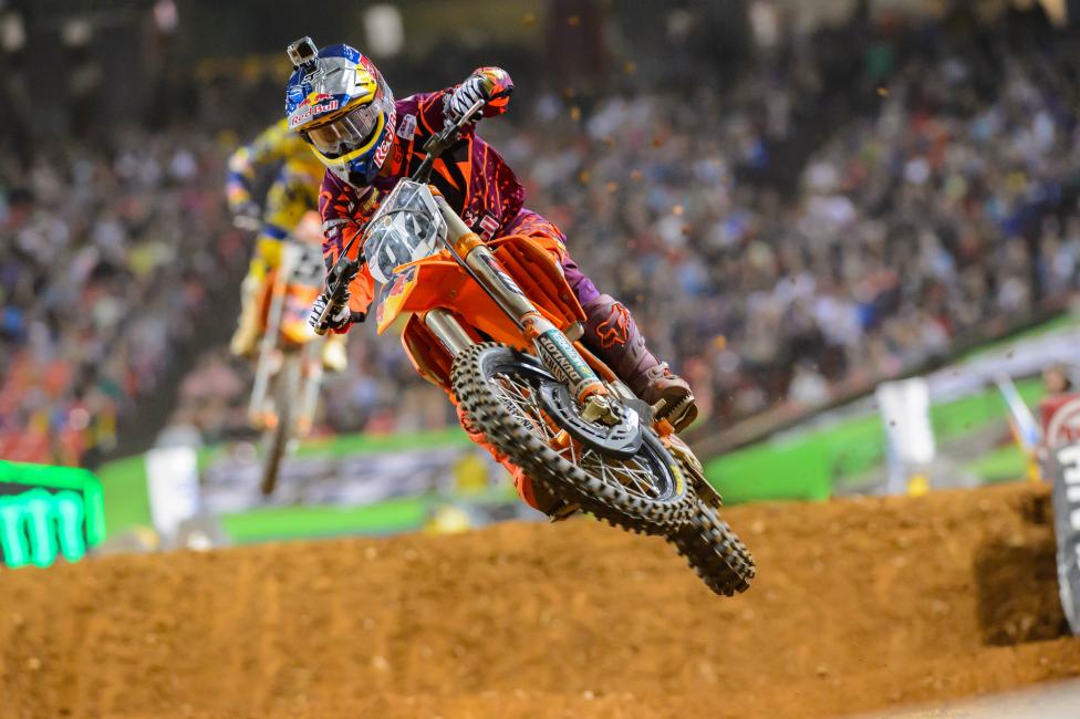 Roczen captured his second win of the season in Atlanta.  