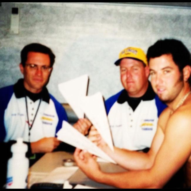 Barnhart also worked with Jeremy McGrath during his long career. 