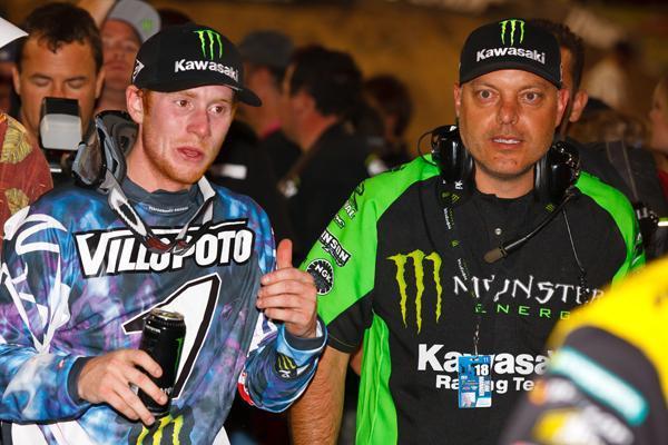 Mike Fisher was team manager at Monster Energy Kawasaki. 