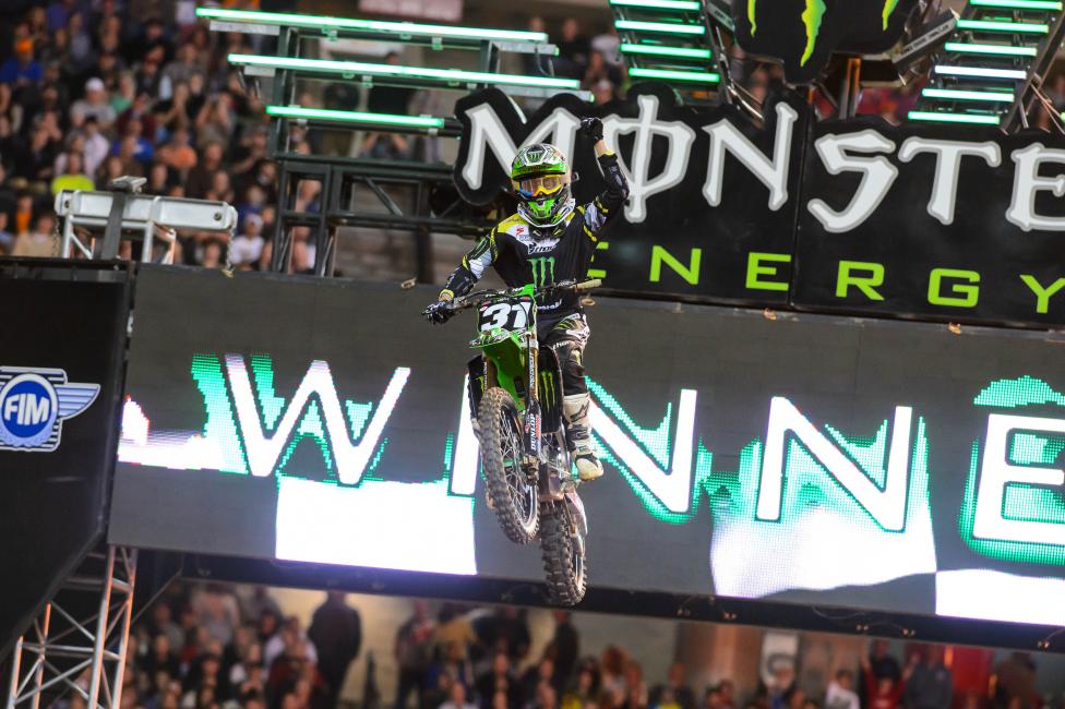 Martin Davalos and Monster Energy/Pro Circuit Kawasaki are on a roll. 