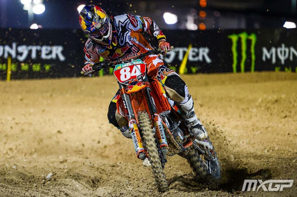 Jeffrey Herlings won in MX2. 