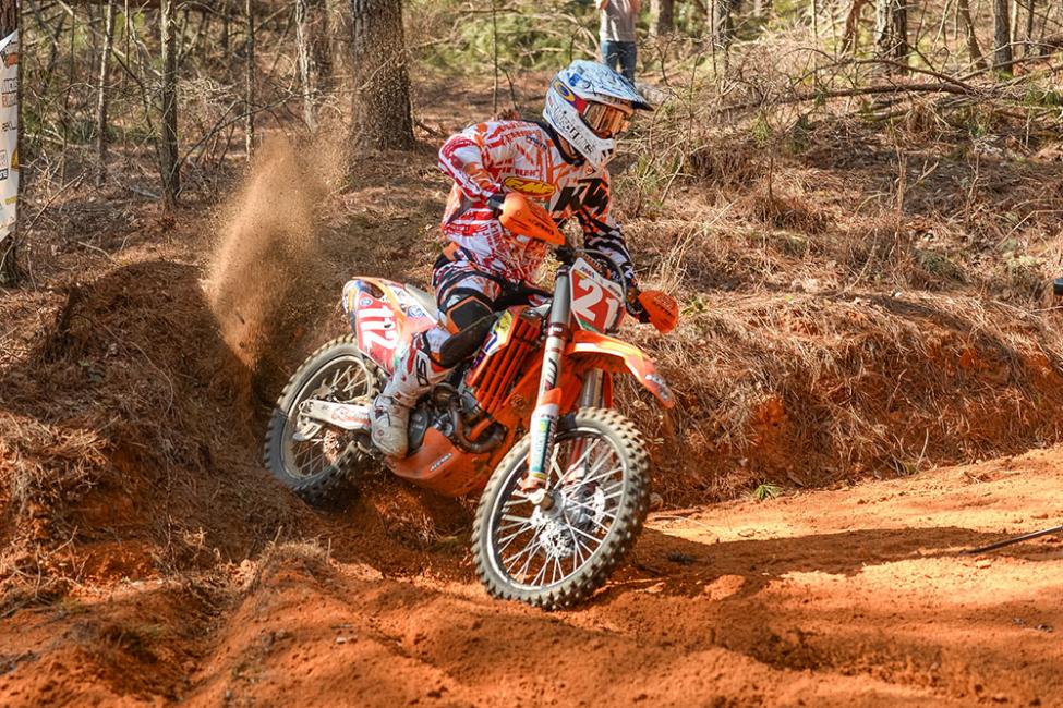 Charlie Mullins won in the AMA Rekluse National Enduro Series.