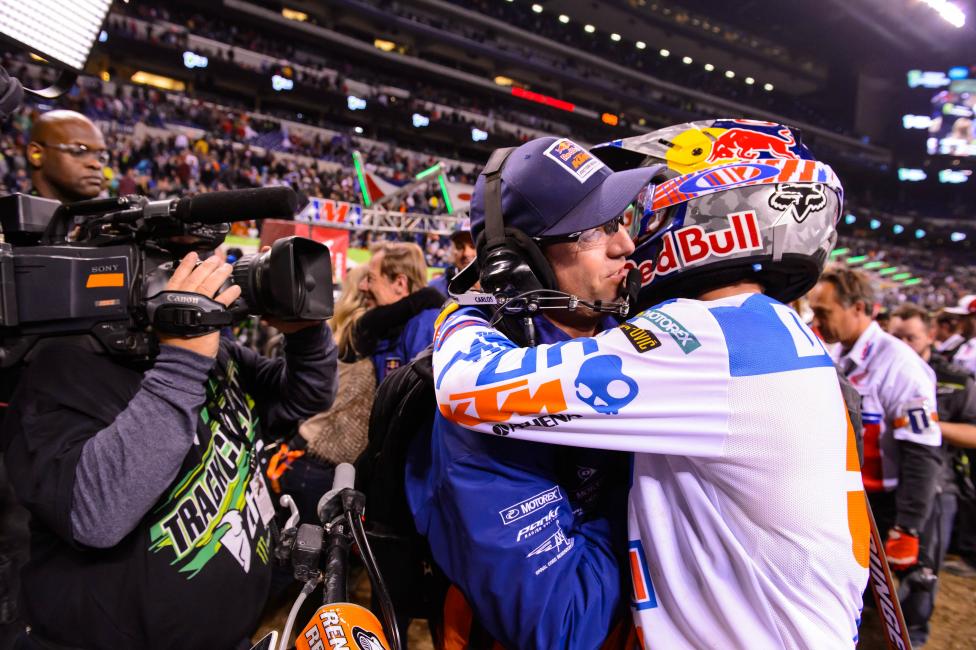 Ryan Dungey limited mistakes en route to his first win of the season. 