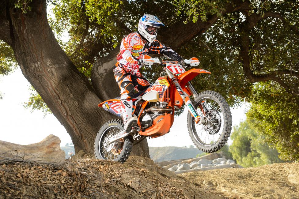 Charlie Mullins won last year's Florida GNCC and took the opening National Enduro win a few days ago. He's always a contender.