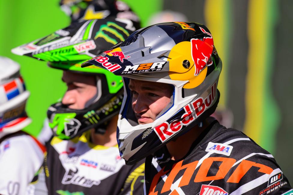 Dean Ferris is out for the remainder of the 250SX West Region. 