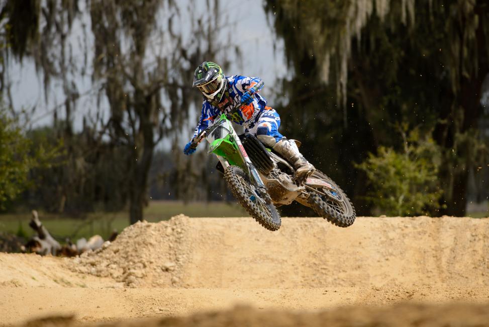 A new section was added to Villopoto's track. 