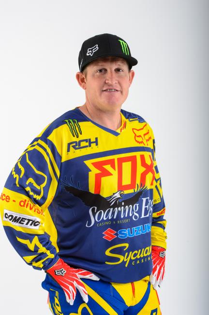 Along with running the race team, every now and then RC still suits up.