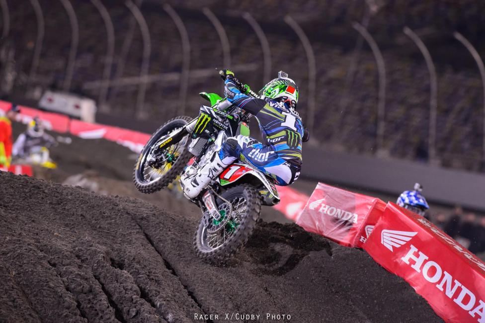 It was all Ryan Villopoto on Saturday in Daytona.  