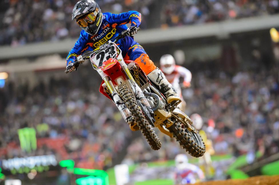 Wil Hahn is making his mark on the 450 class. 