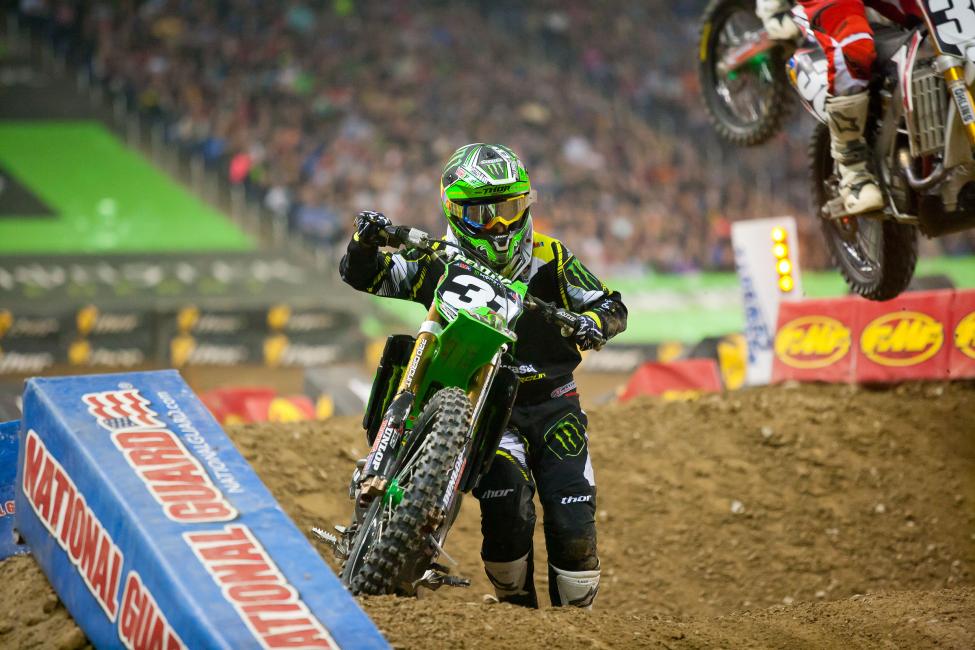 A huge crash in practice turned the night into one of survival for Martin Davalos, and more issues in the main didn't help. 