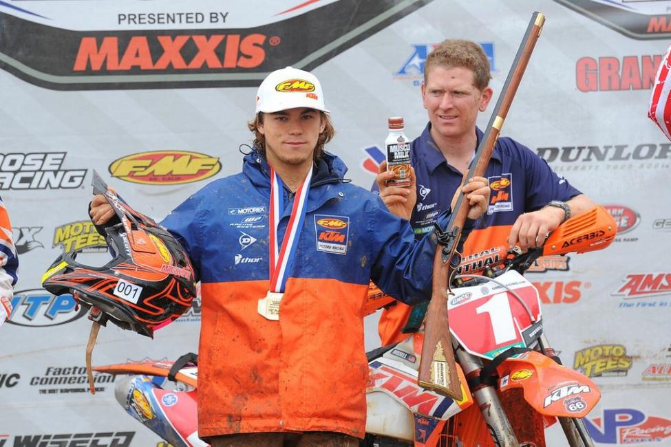 Kailub Russell won round 2 in Washington, GA. 