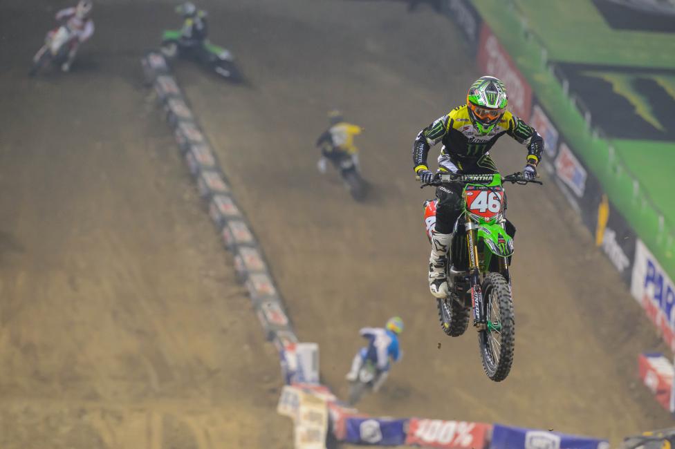 Adam Cianciarulo extended his points lead with a win in Detroit.