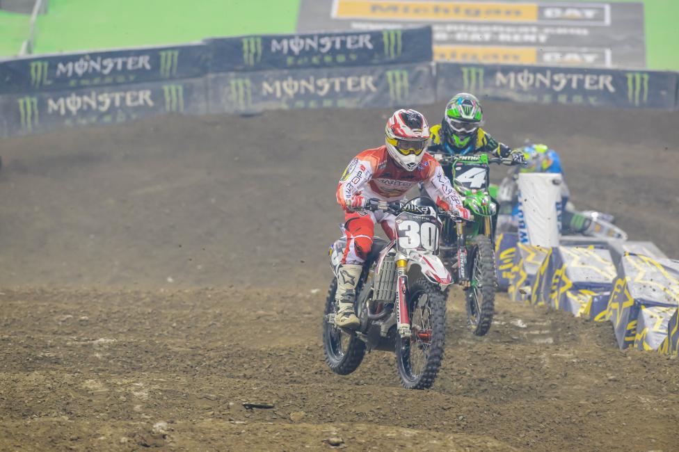 Cunningham finished fourth in Detroit.  