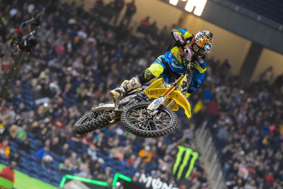 Weston Peick had a strong finish Saturday. 