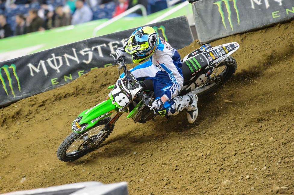 Lemoine had his best finish of the seson in Detroit. 