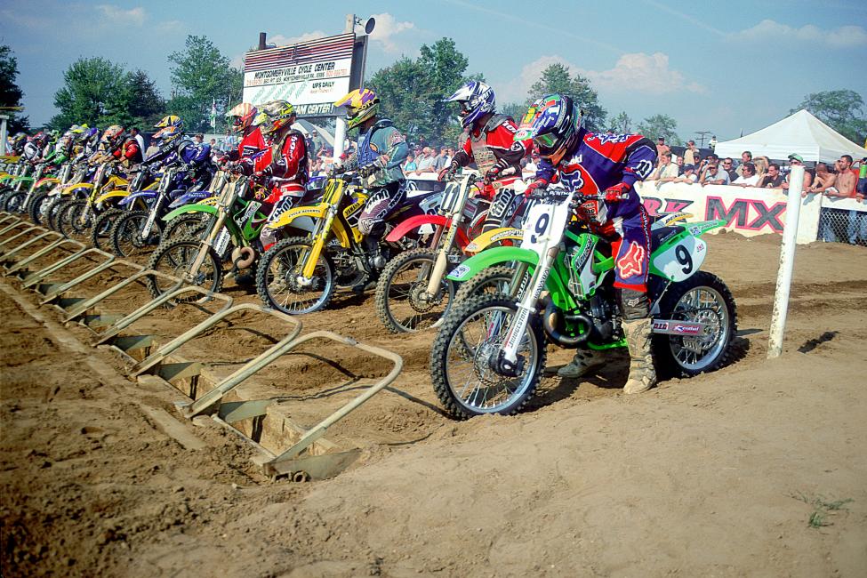 RC (9), Stewart and more all lined up at Raceway Park at one time or another. 