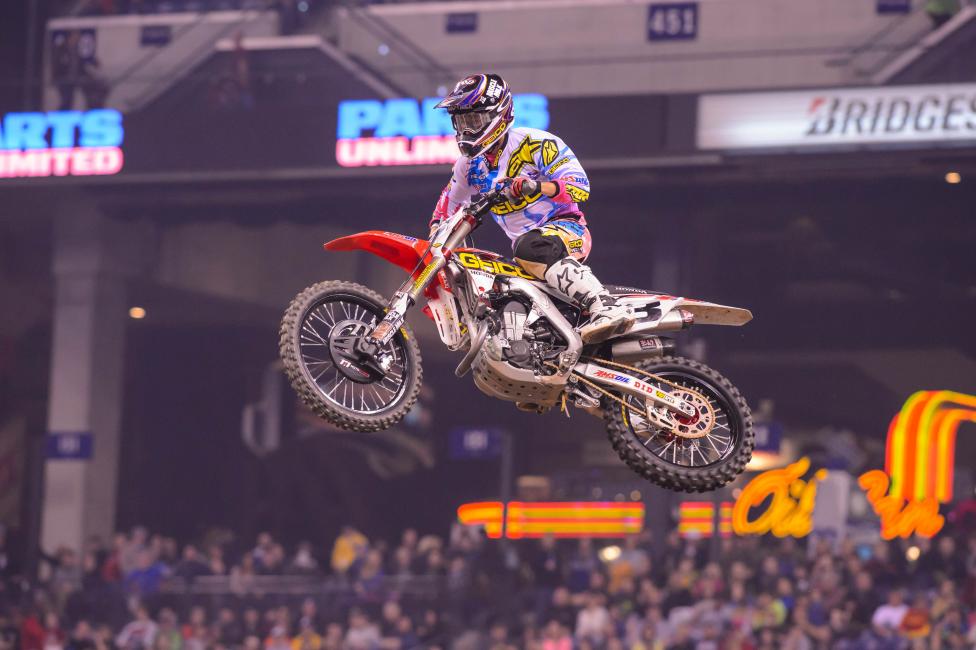 Eli Tomac will miss Toronto, but is expected back for St. Louis. 