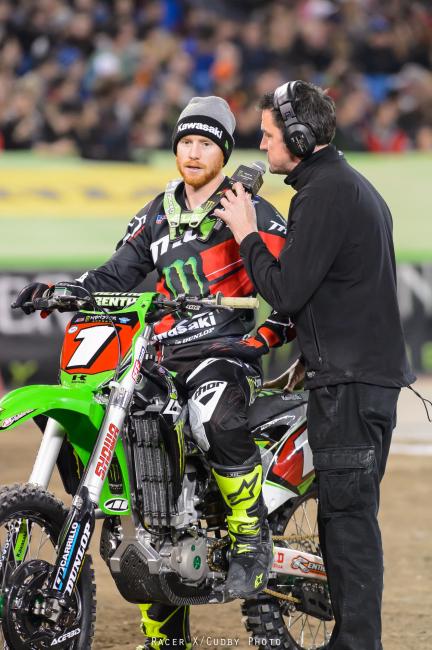 RV was in the hospital all day with some sort of food poisoning, but came back for the night show and gutted out (pardon the pun) sixth. 