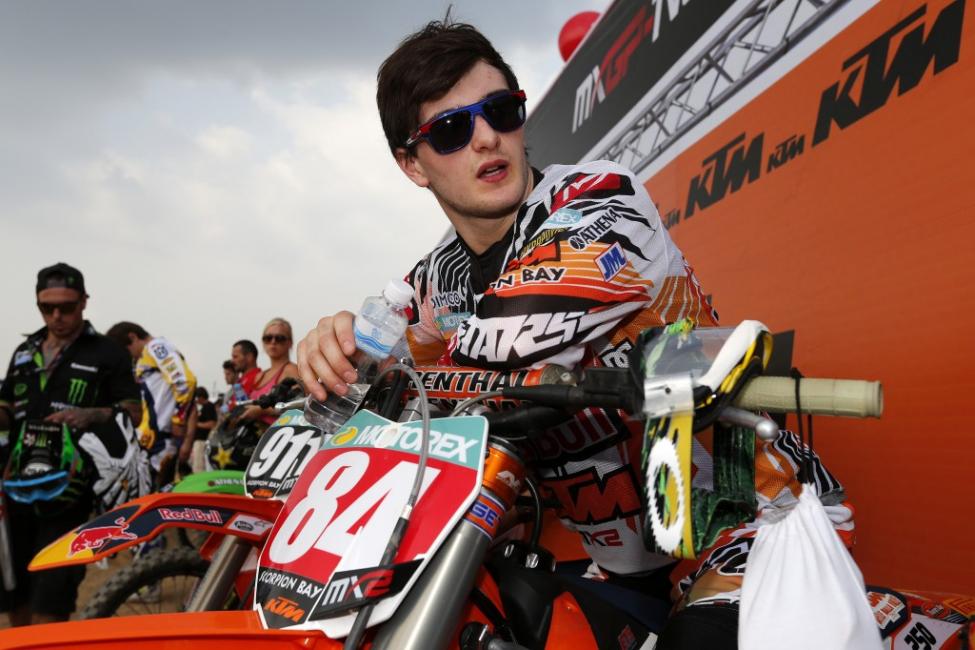 Jeffrey Herlings leads the MX2 class after two rounds. 