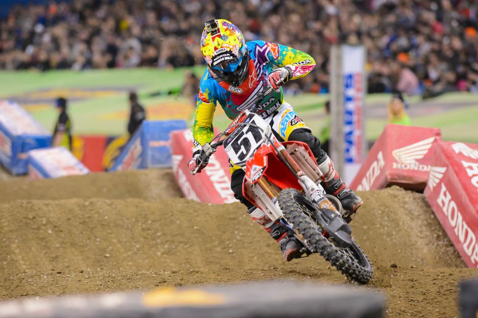 Barcia had his best finish of the season in Toronto.  