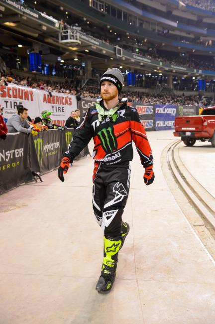 RV gutted out a sixth in the main event.  