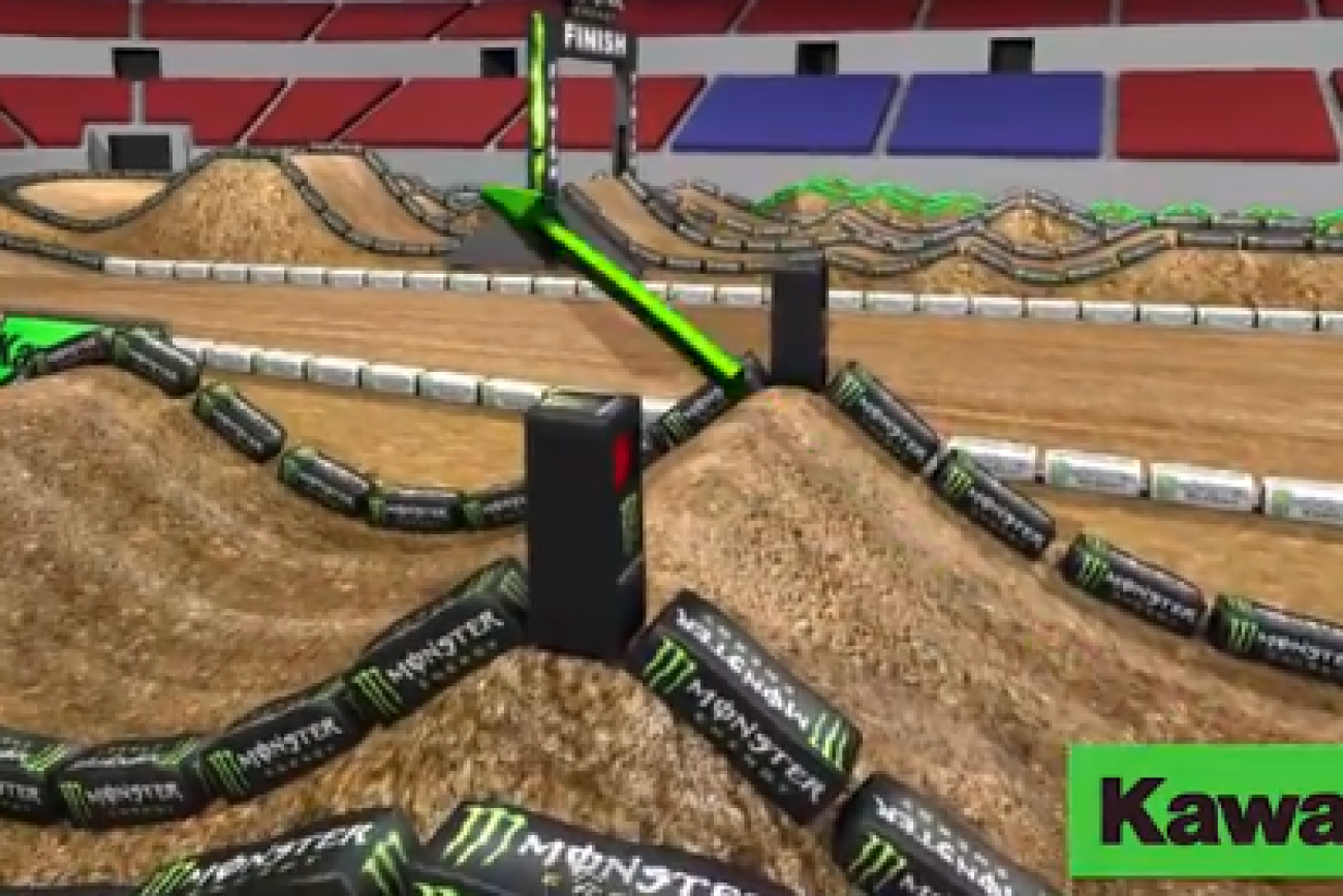 Animated Track Map: St. Louis SX