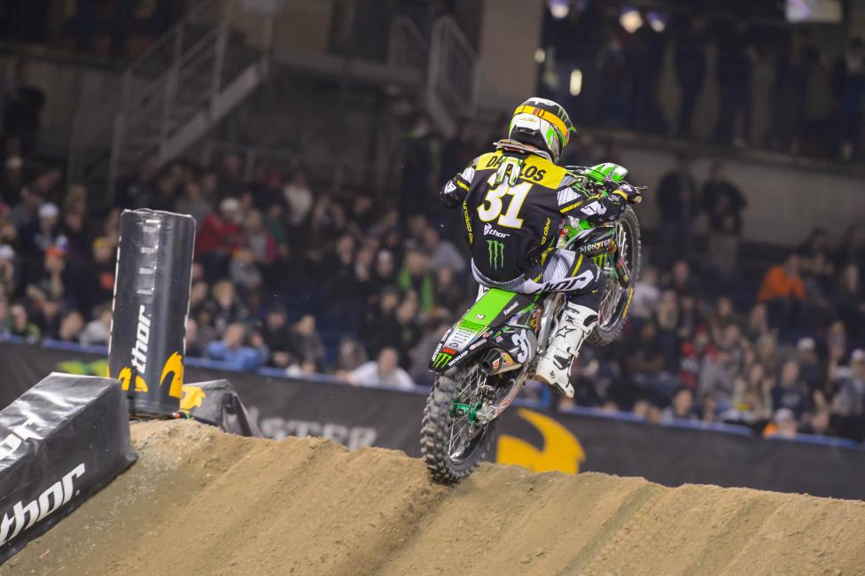 Davalos holds a five point lead over Justin Bogle heading to St. Louis. 