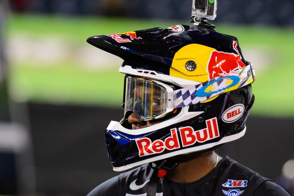 Stewart moved into second all-time in SX wins last Saturday. 
