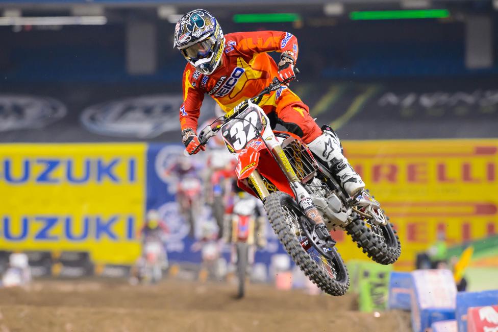 Justin Bogle is five points back of Martin Davalos heading into St. Louis. 