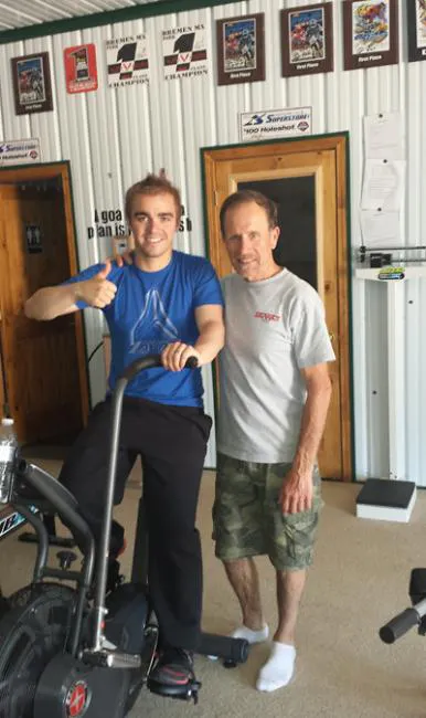 Gary Semics and Zach Osborne have been working together at Club MX.