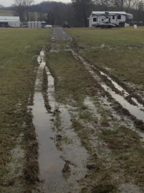 The heavy rains this week made even getting into Action Sports Moto Park questionable, so the race was postponed.