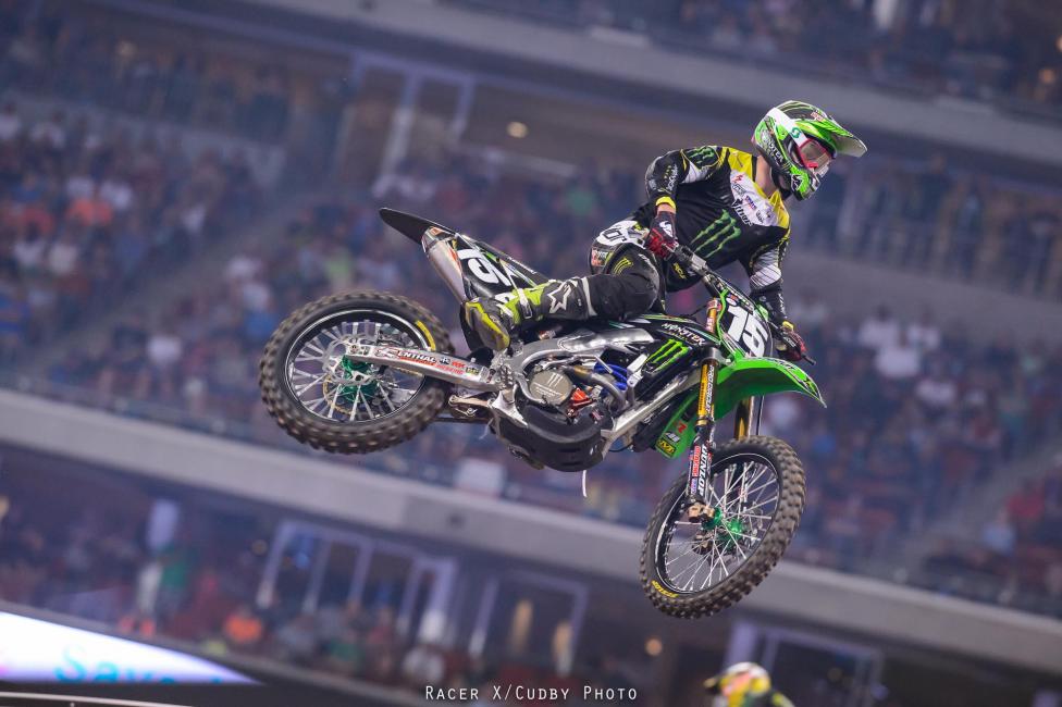 Wilson couldn't get quite close enough on the last lap to pull the trigger, so he took second.