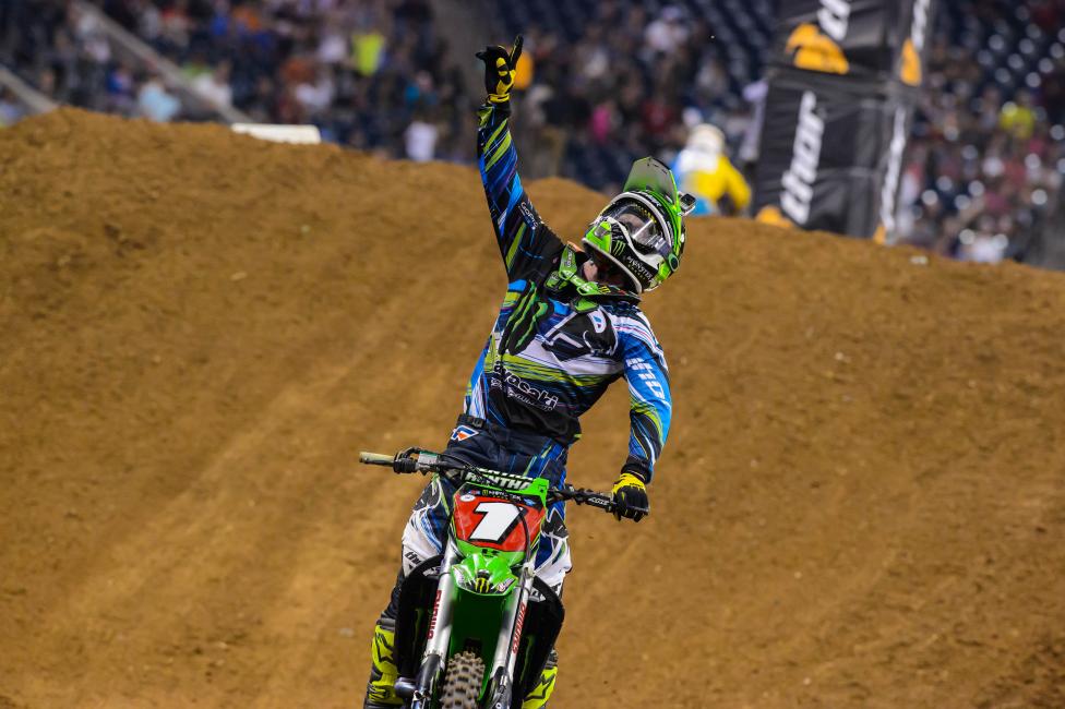 The dirt actually had some moisture in it and seemed like you could ride it pretty hard.