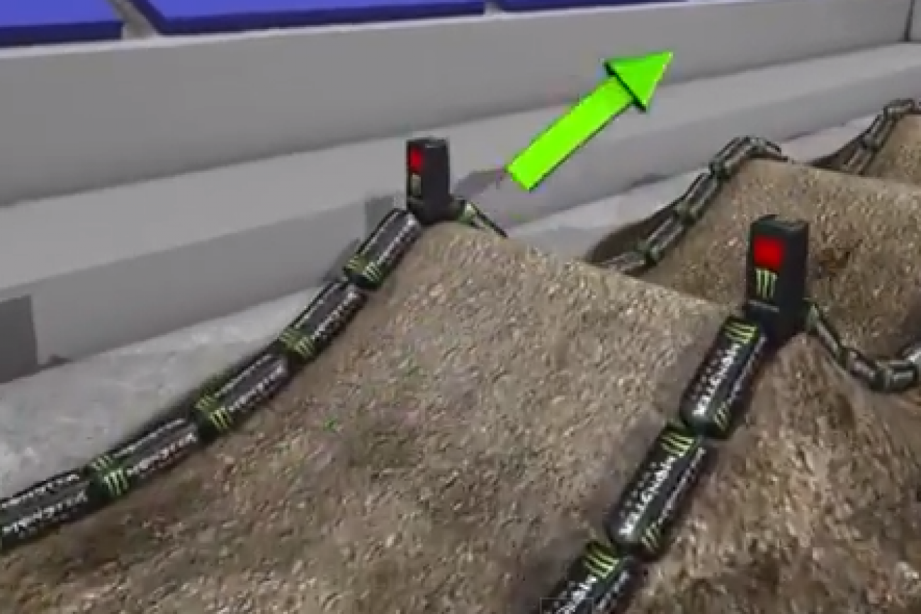 Animated Track Map: Seattle SX