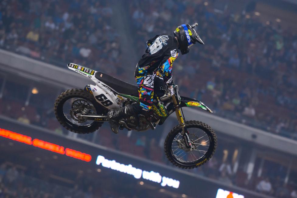 Chris Blose captured his first top 10 of the season Saturday. 