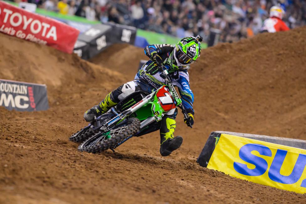 RV was still able to grab the start en route to his fourth win on the season. 