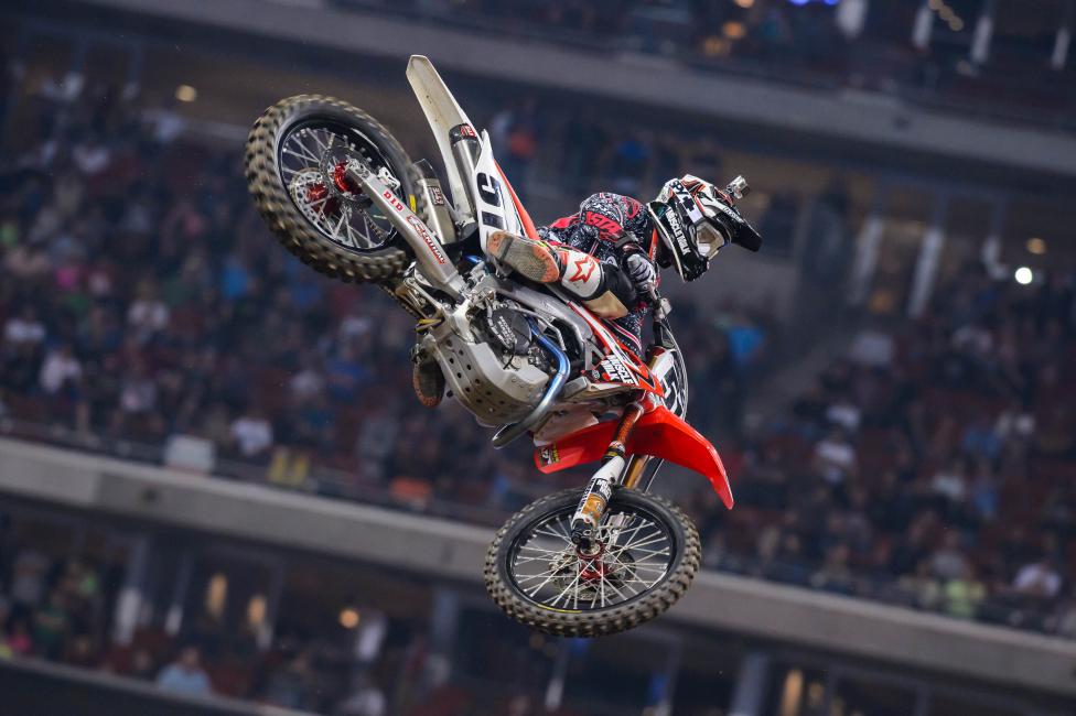 Justin Barcia captured his third straight podium in Houston.  