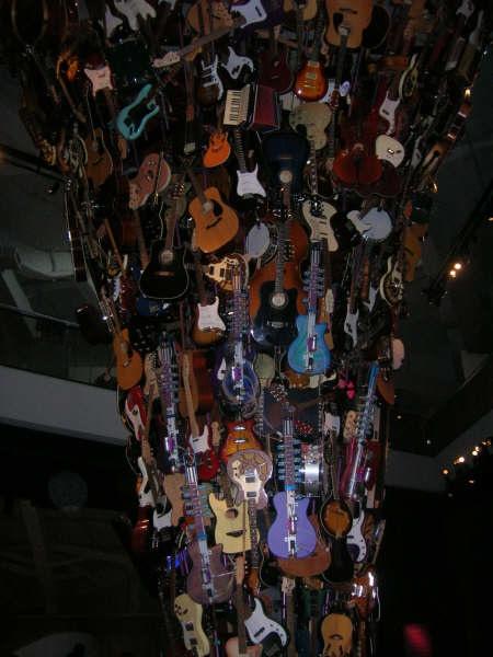 (Inside the EMP Museum) 