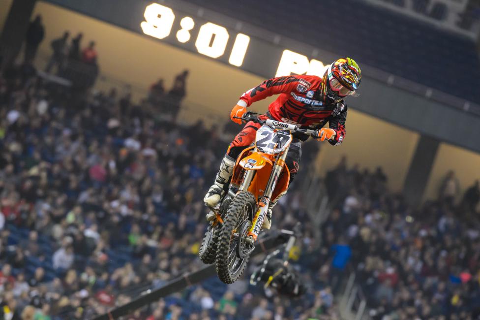 Andrew Short is one of only nine riders who haven't missed a night show this season. 