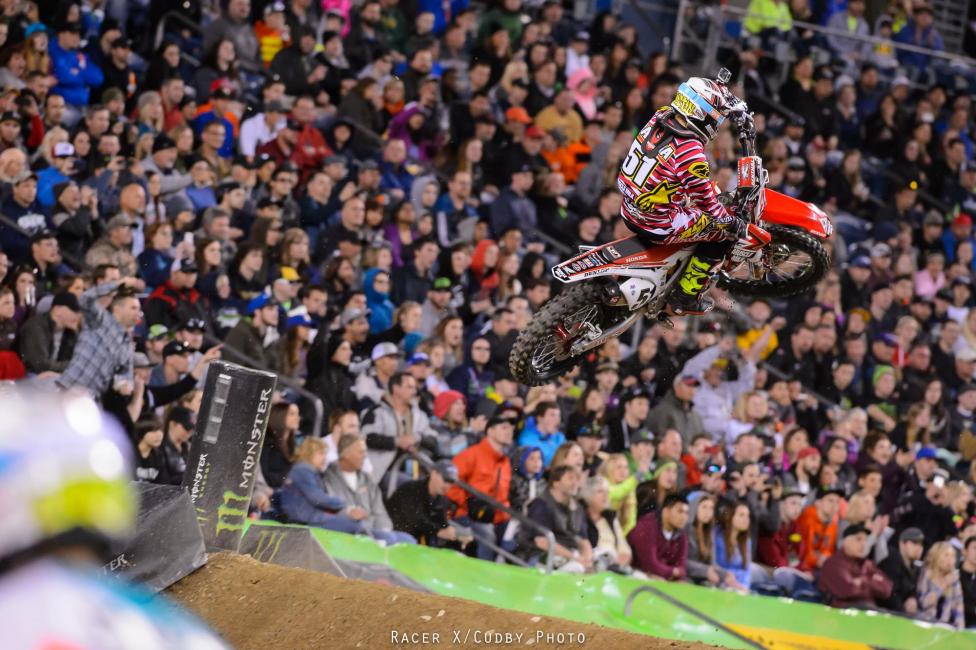 Barcia's recent run of podiums has ended, but his fifth was still okay.