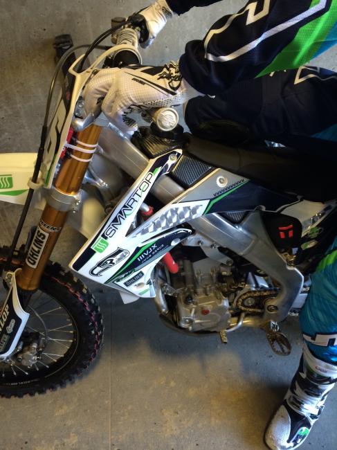 Little bit of Legion of Boom on Colton Aeck's MCR shrouds.